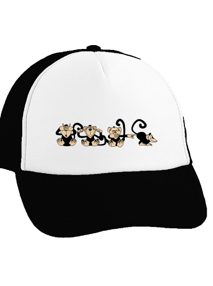 Opice kšiltovka Black cap