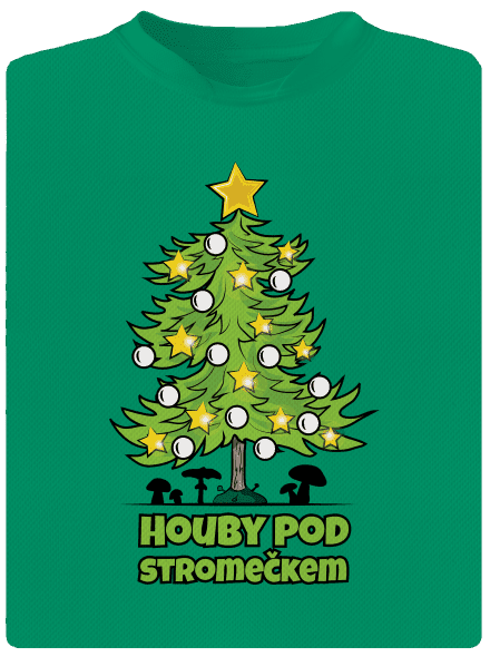 Houby pod stromečkem