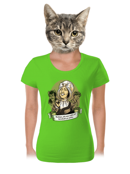 B14: Dorota Máchalová dámské tričko Apple Green