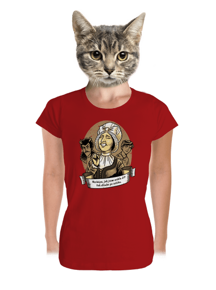 B14: Dorota Máchalová dámské tričko premium Red Mal