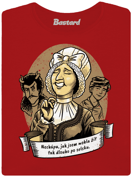 B14: Dorota Máchalová dámské tričko premium Red Mal