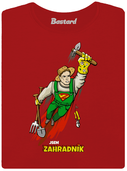 Zahradník dámské tričko Red Mal