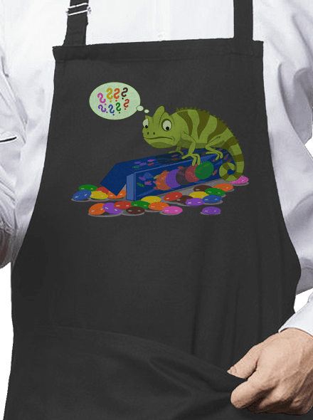 Zmatený chameleon