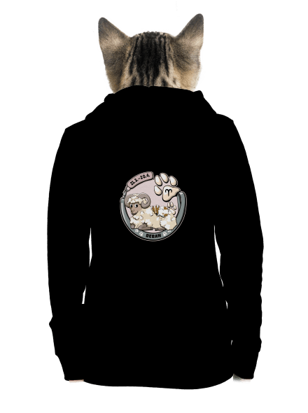 Psí horoskop: Beran dámská mikina na zip Black