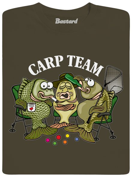 Carp Team pánské tričko  Urban Khaki
