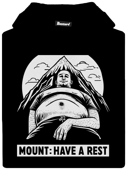 Mount have a rest dětská mikina klokanka  Black