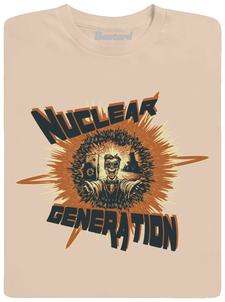 Nuclear generation 2 pánské tričko  Sand