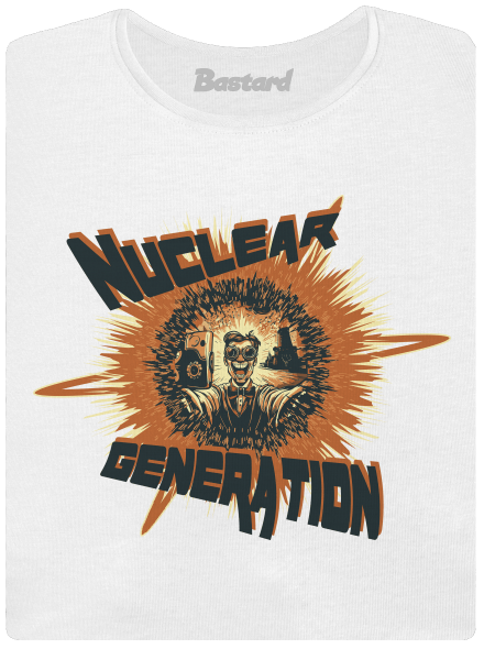Nuclear generation 2 dámské tričko premium  White