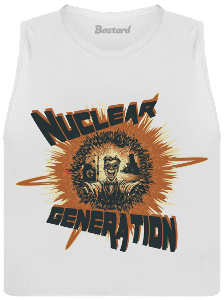 Nuclear generation 2 dámské tílko volné  White