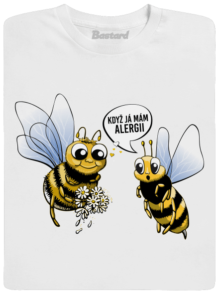 Alergická včelka