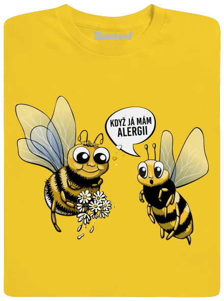 Alergická včelka