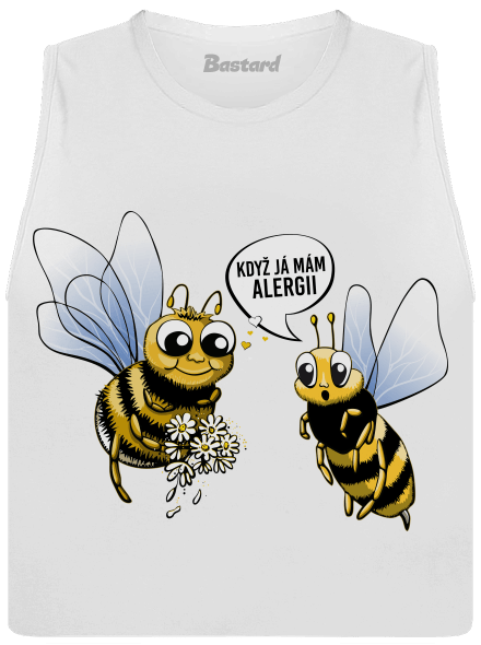 Alergická včelka