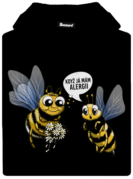 Alergická včelka