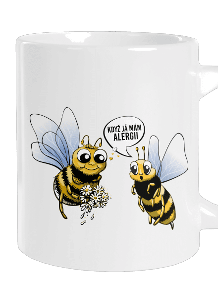 Alergická včelka