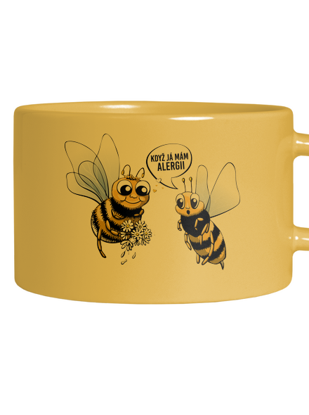 Alergická včelka