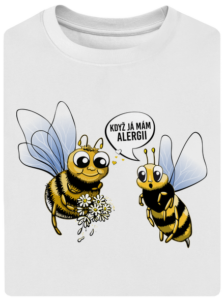 Alergická včelka