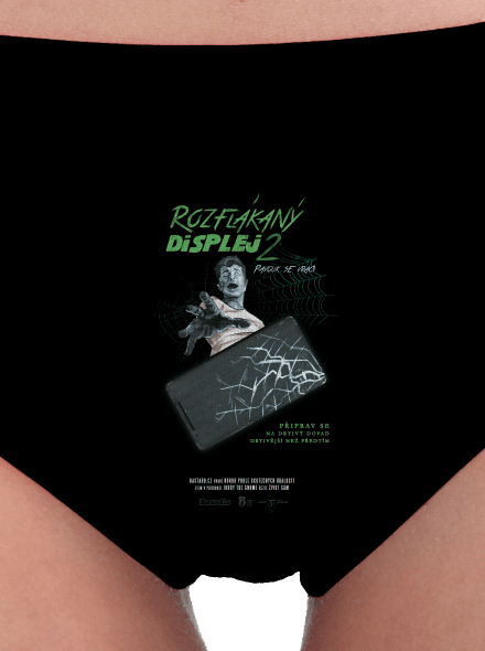 B13: Rozflákaný displej