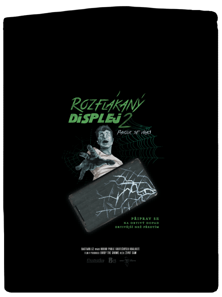 B13: Rozflákaný displej