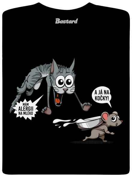Alergická kočka a myš