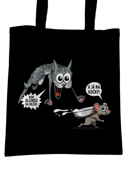 Alergická kočka a myš