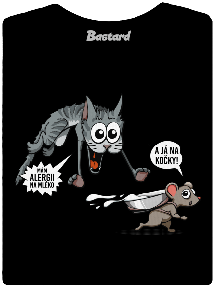 Alergická kočka a myš