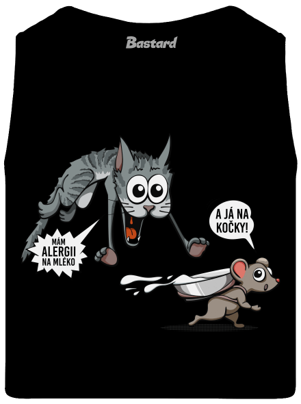 Alergická kočka a myš