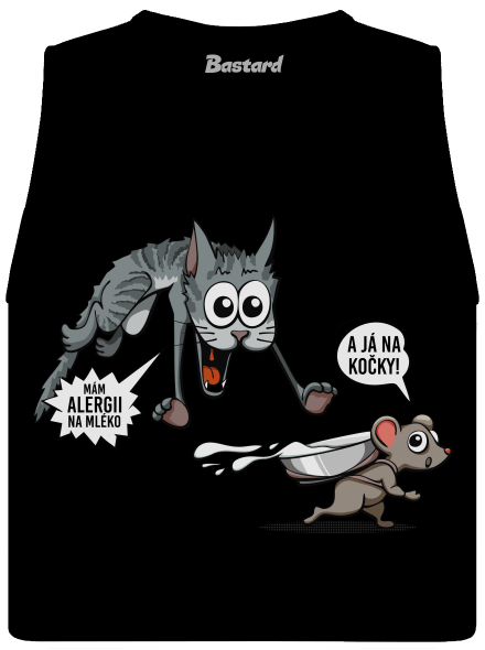 Alergická kočka a myš