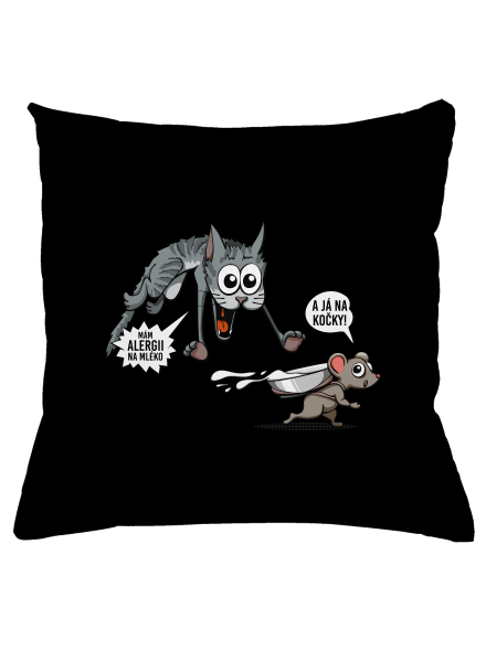 Alergická kočka a myš