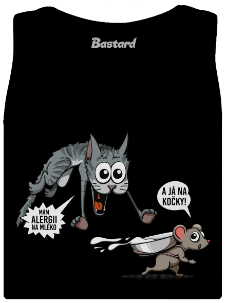 Alergická kočka a myš