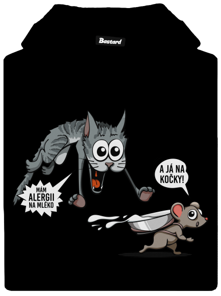 Alergická kočka a myš