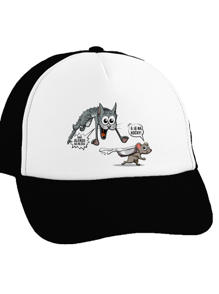 Alergická kočka a myš