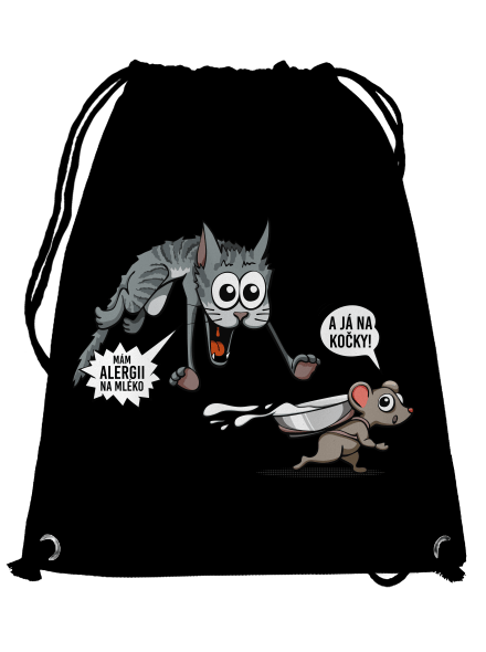 Alergická kočka a myš