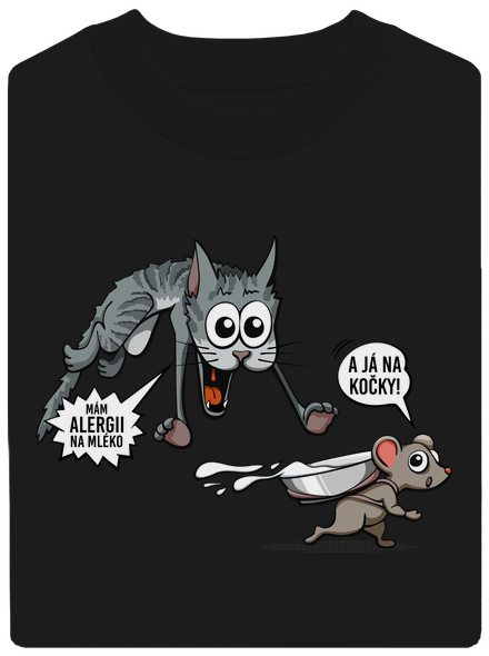 Alergická kočka a myš