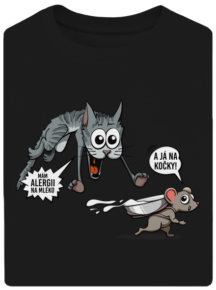 Alergická kočka a myš