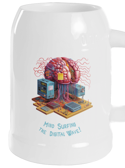 Mind surfing the digital wave