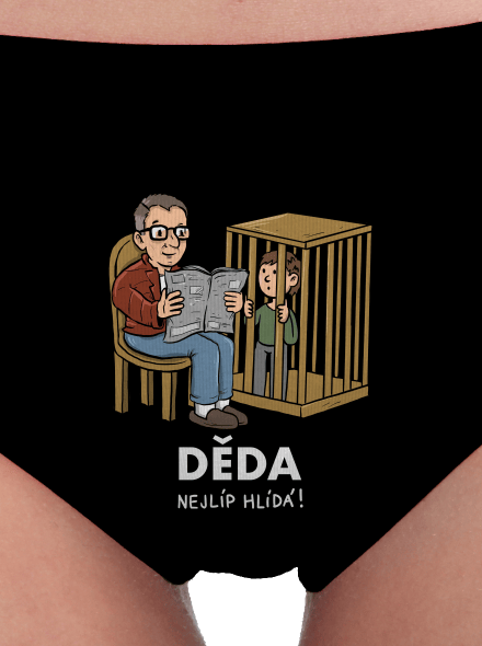 Děda hlídá