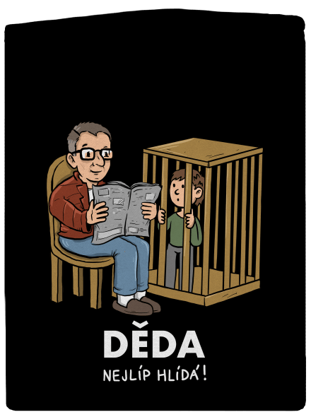 Děda hlídá