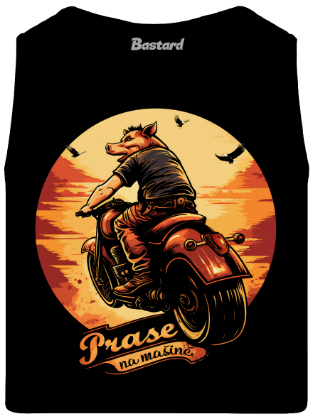 Prase na mašině