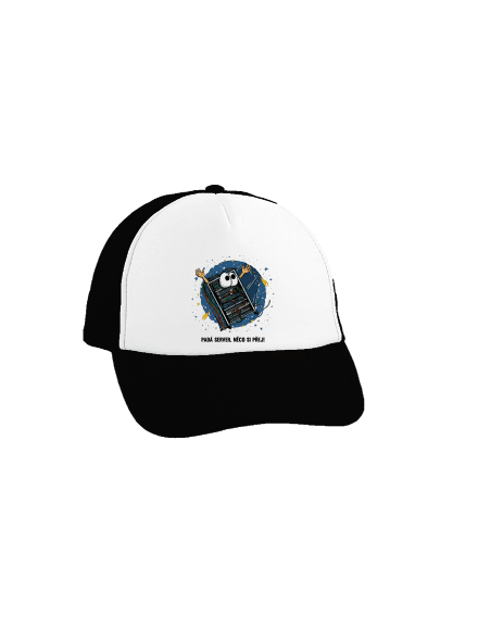 Padá server kšiltovka Black cap
