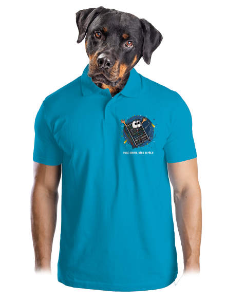 Padá server pánská polokošile Blue Atol