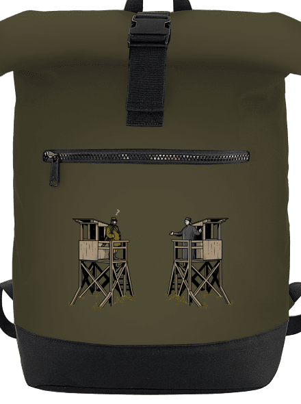 Myslivec a kazatelna