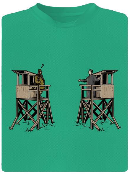 Myslivec a kazatelna