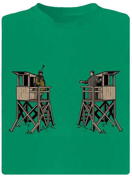 Myslivec a kazatelna