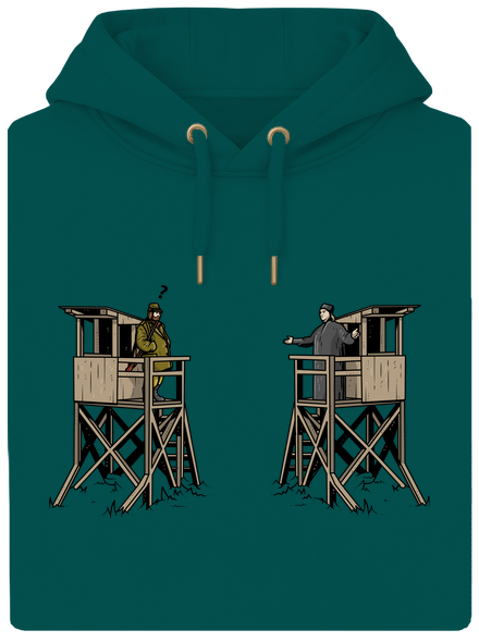 Myslivec a kazatelna