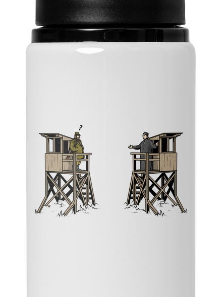 Myslivec a kazatelna