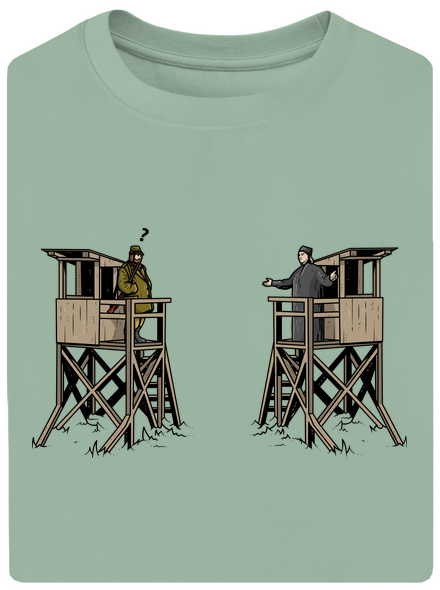 Myslivec a kazatelna