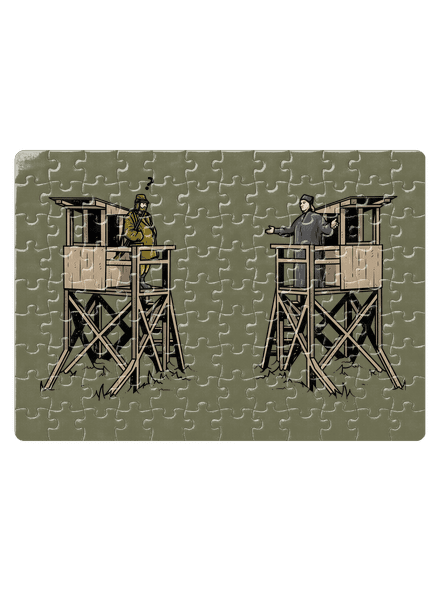 Myslivec a kazatelna