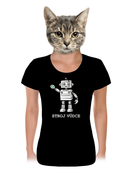 Strojvůdce dámské tričko Black