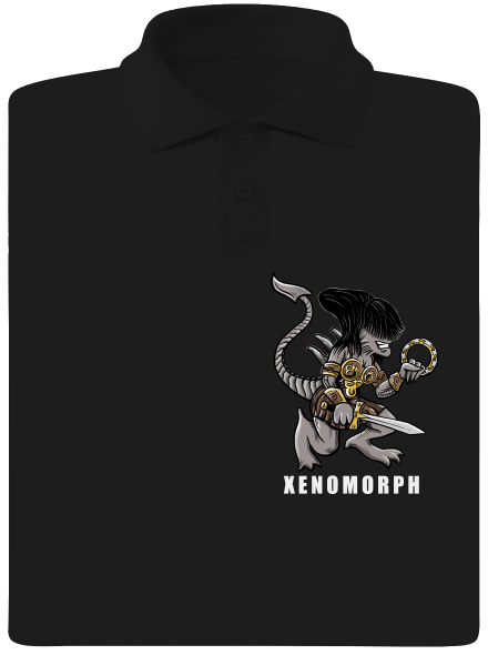Xenomorph pánská polokošile Black