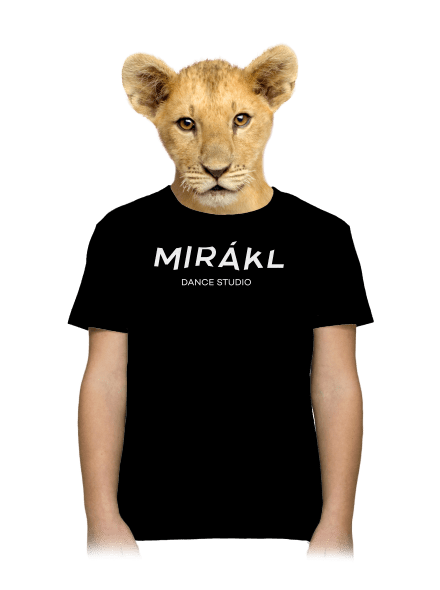 Mirákl kruh dětské tričko Black